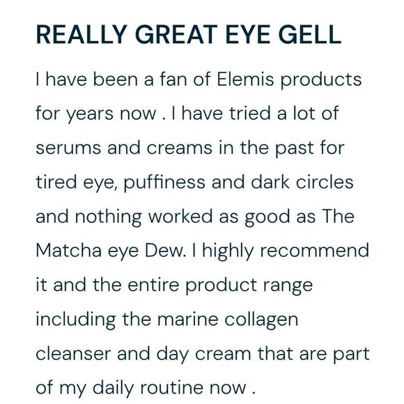 ELEMIS SUPERFOOD MATCHA EYE GEL 15ml NEW SOLD OUT ONLINE MSRP $42 - Picture 9 of 16
